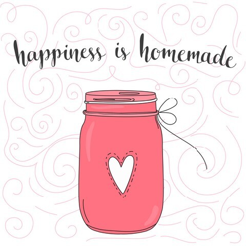 Happiness is homemade